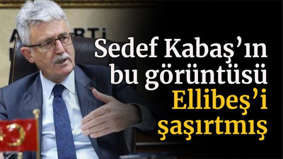 Sedef Kabaş’ın bu görüntüsü Ellibeş’i şaşırtmış